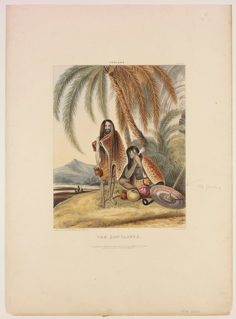 Detail of The Sunyasees by W. Tayler