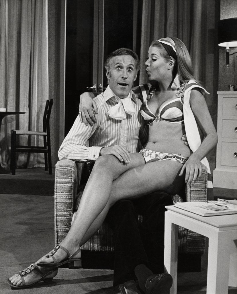 Detail of Bruce Forsyth and Julia Lockwood in Peter Yeldham's Birds on the Wing by Houston Rogers