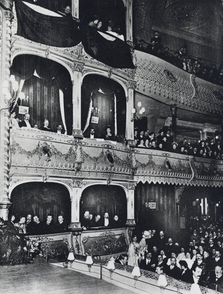 Detail of Inside The Old Vic Theatre by Anonymous