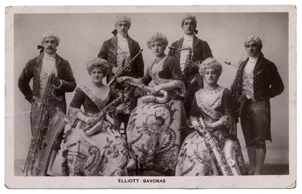 Detail of The Elliotts and Savonas by P. Bustin