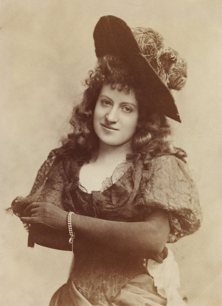 Detail of Lottie Collins by Anonymous