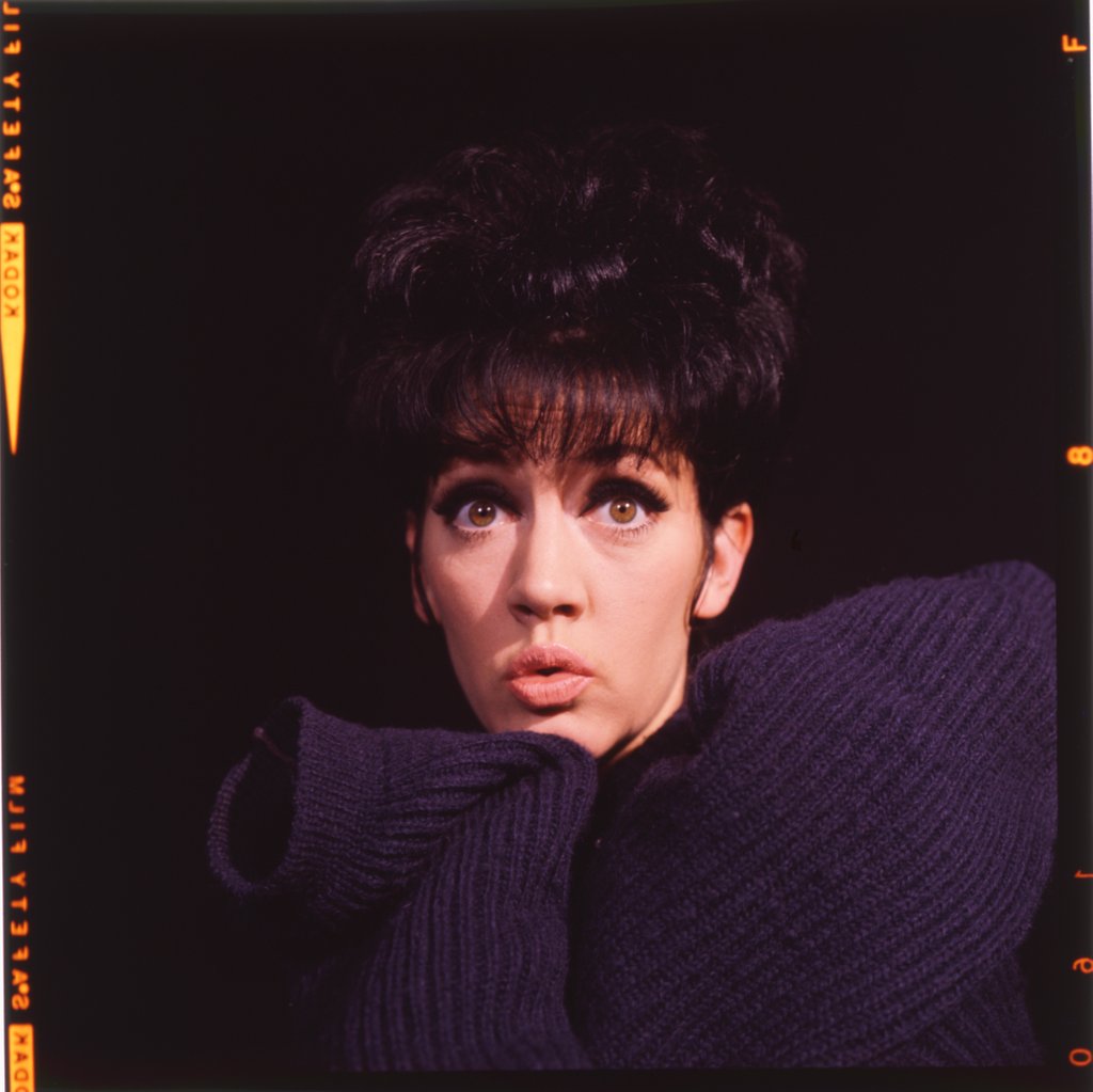Detail of Amanda Barrie by Anthony Crickmay