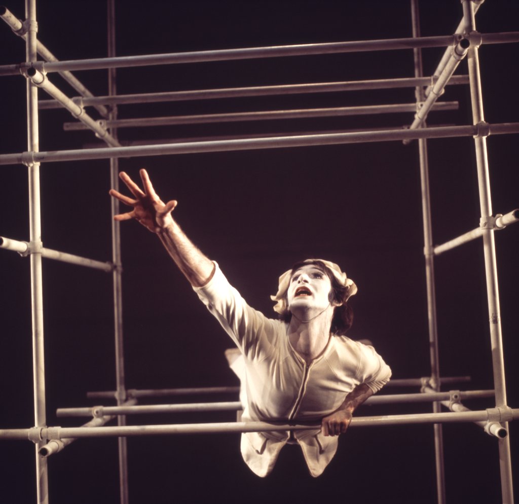Detail of Pierrot Lunaire by Anthony Crickmay