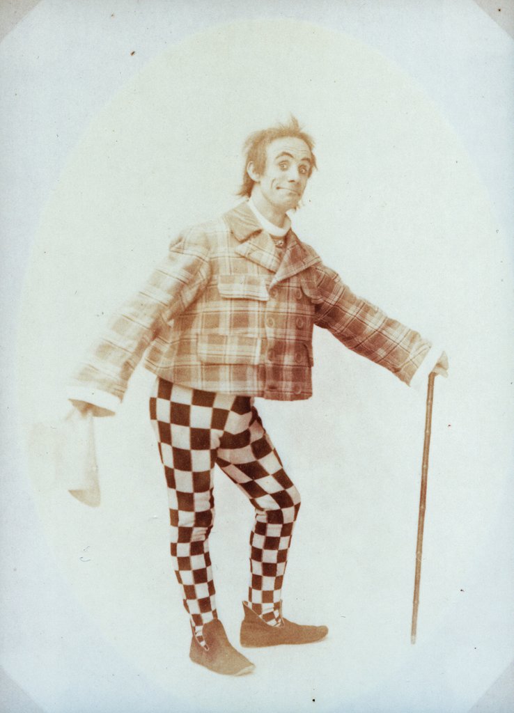 Detail of Dan Leno in Dick Whittington at Drury Lane Theatre by Anonymous