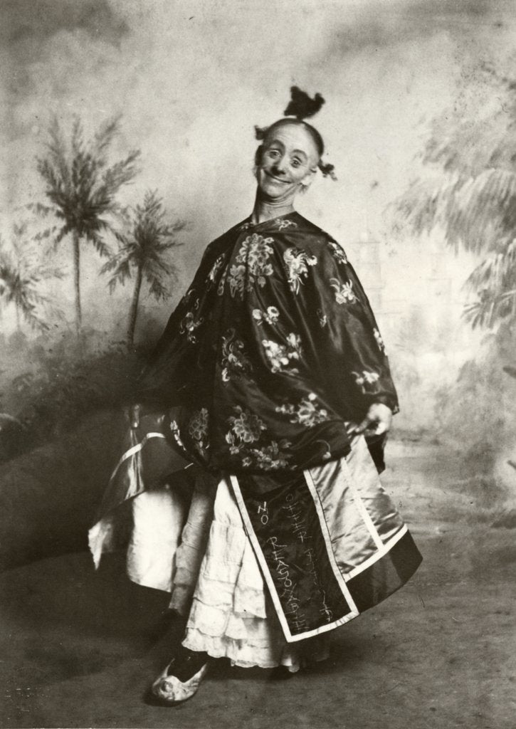 Detail of Dan Leno in Aladdin at Drury Lane by Anonymous