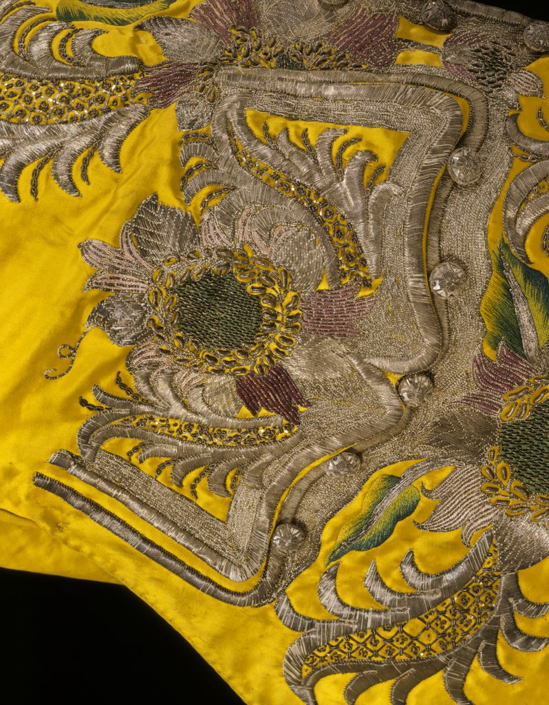 Detail of Man's sleeved waistcoat by Anonymous