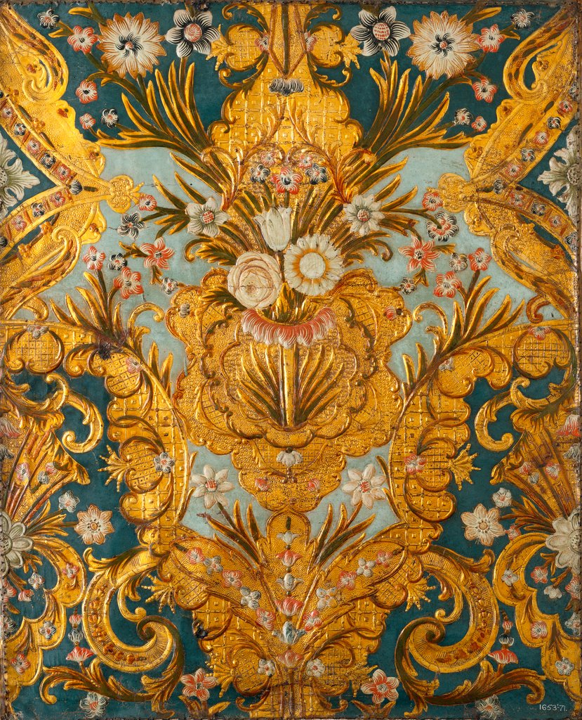 Detail of Panel, detail. Netherlands, early 18th century by Unknown