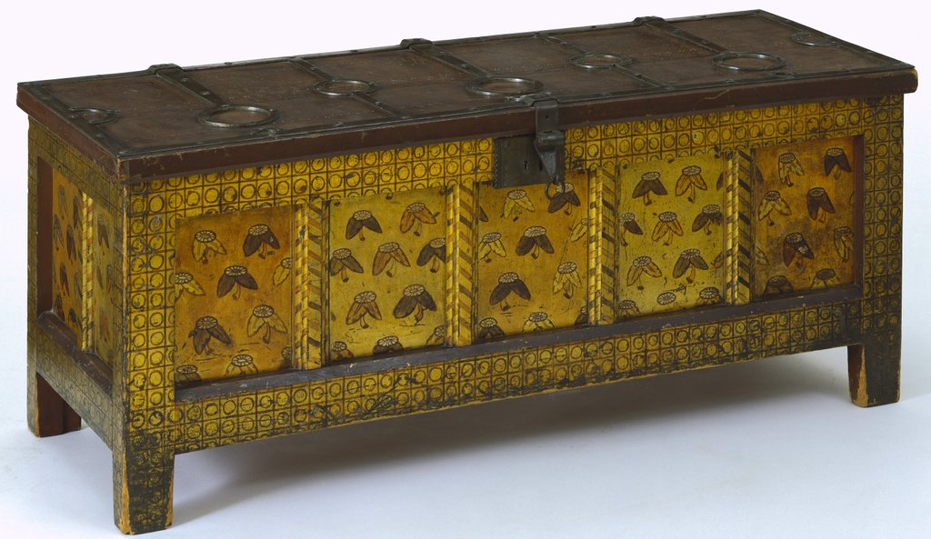 Detail of Coffer by Philip Webb