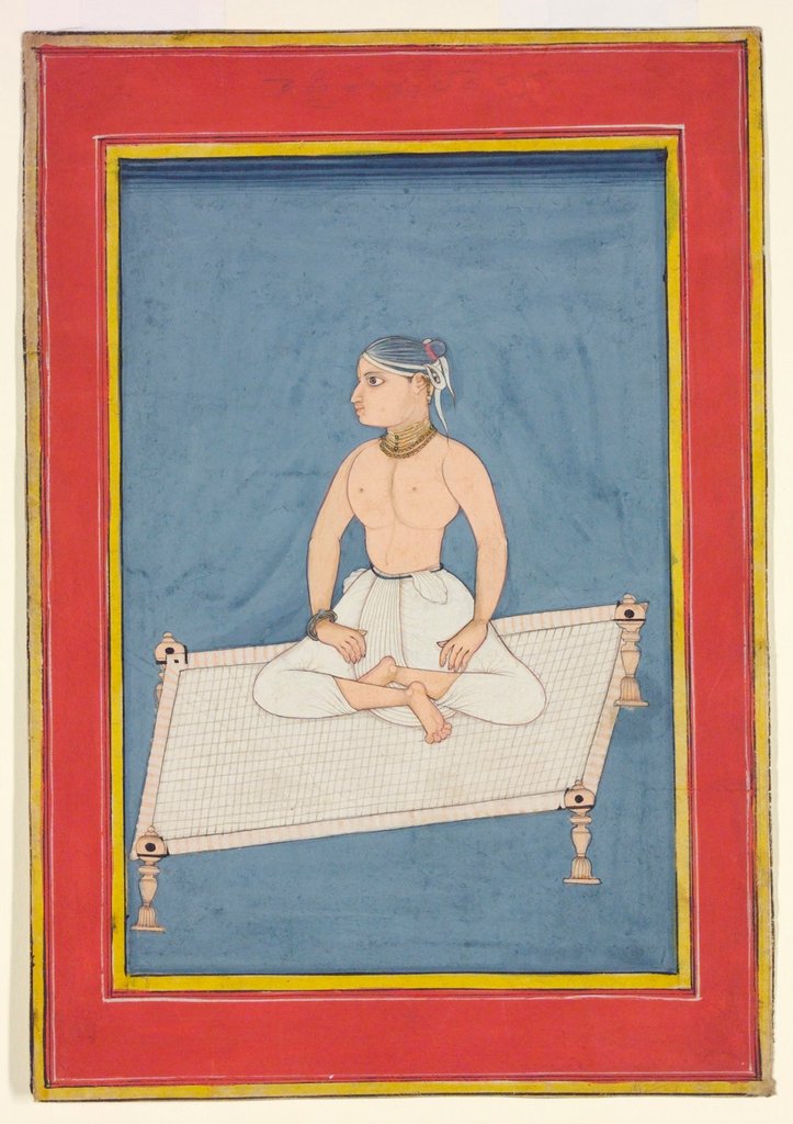Detail of A Hindu Ascetic. Eastern Deccan, India, 18th century by Unknown