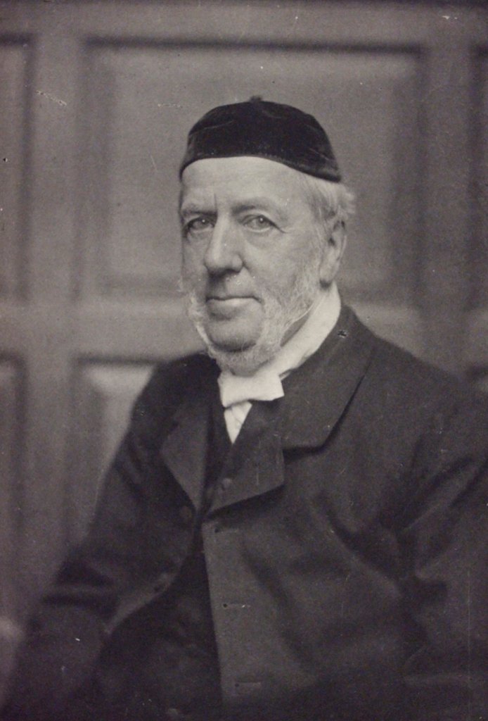 Detail of Reverend Alfred Scott Gatty by Frederick Hollyer