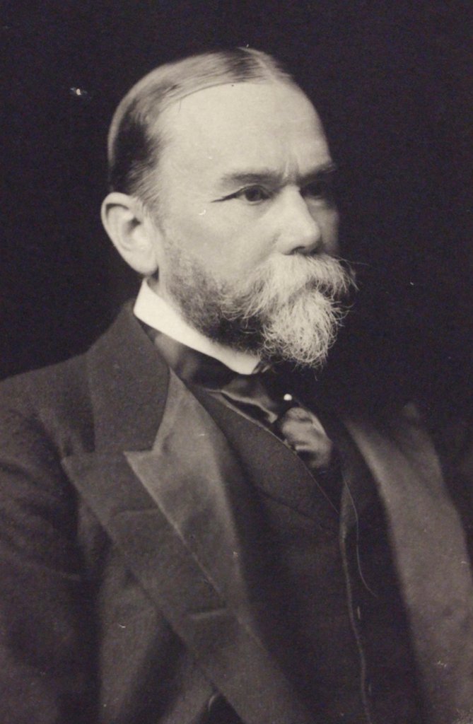 Detail of John Hay by Frederick Hollyer