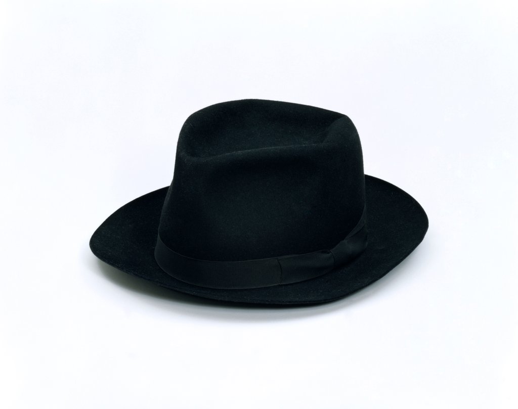 Detail of Man's hat. England, early 20th century by Anonymous