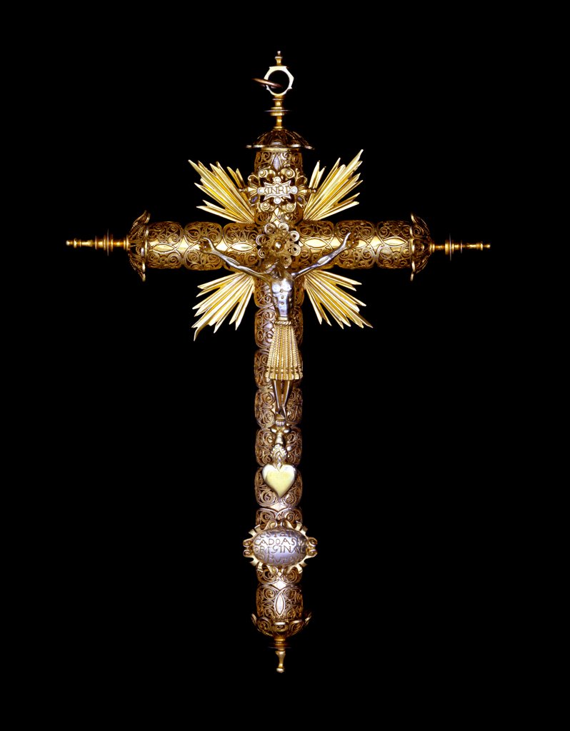 Detail of Crucifix. Spain, 17th century by Unknown