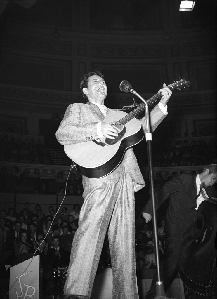Detail of Lonnie Donegan by Harry Hammond