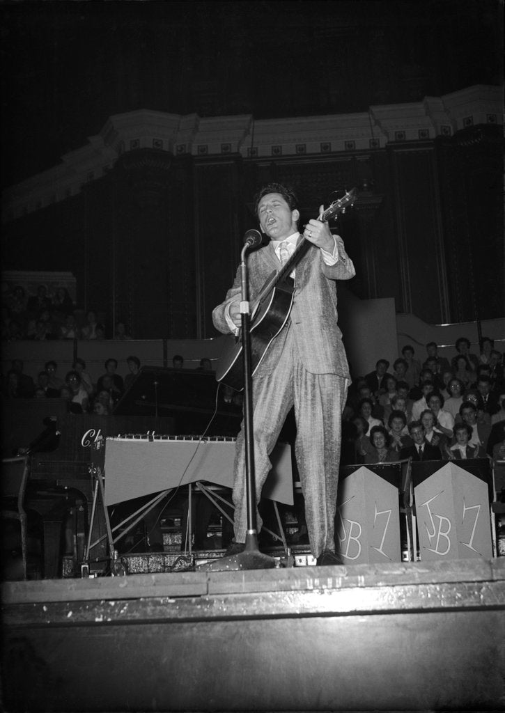 Detail of Lonnie Donegan by Harry Hammond