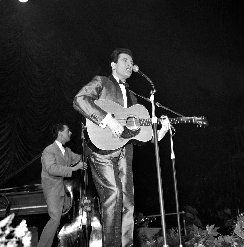 Detail of Lonnie Donegan by Harry Hammond