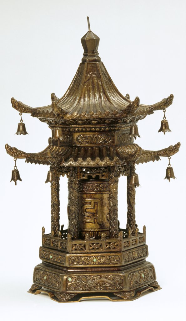Detail of Prayer Wheel. China, 18th-19th century by Unknown