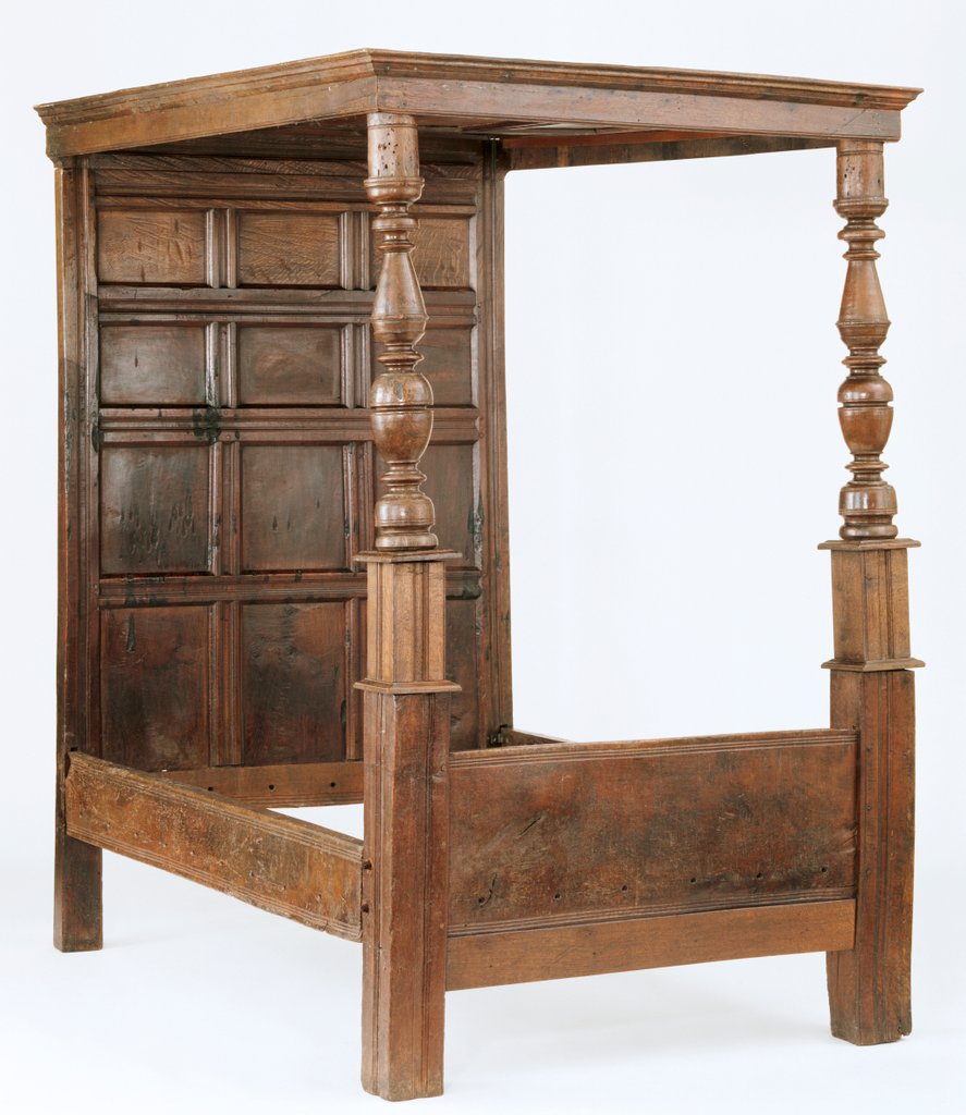 Detail of Bed. England, c.1650-70 by Unknown