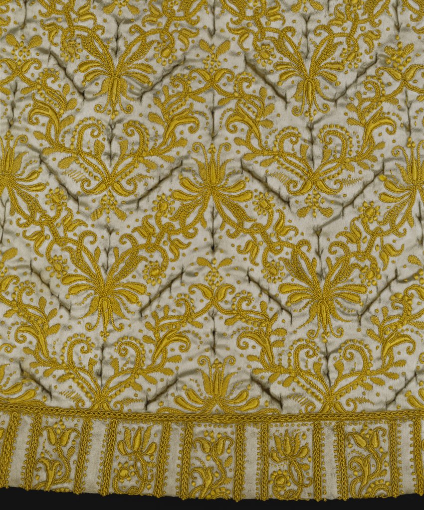 Detail of Gentleman's Short Semi-circular cloak. Italy, early 17th century by Unknown