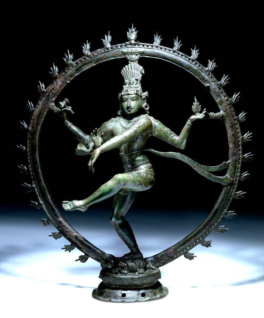 Detail of Shiva Nataraja, Lord of the Dance. Tamil Nadu, India, 12th century by Unknown