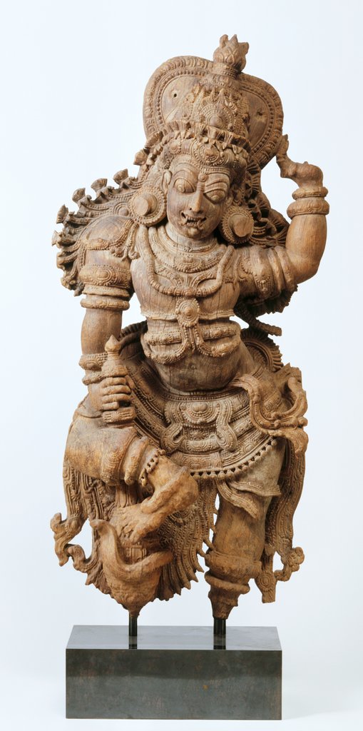 Detail of Dvarapala. India, 12th-13th century by Unknown