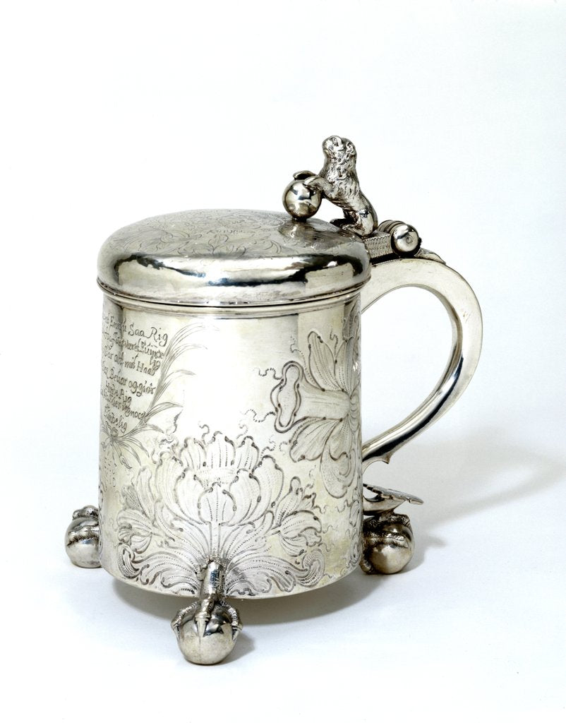 Detail of Tankard by Michel Vahl