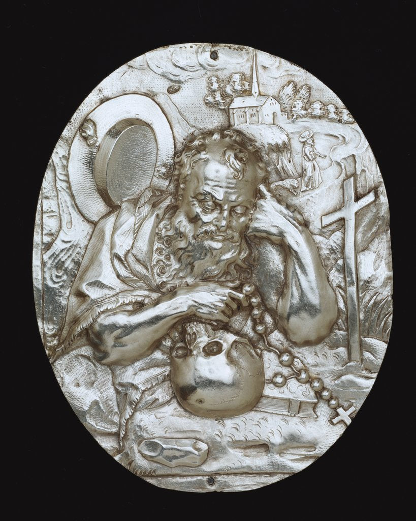 Detail of St Jerome. Germany, 17th century by Unknown
