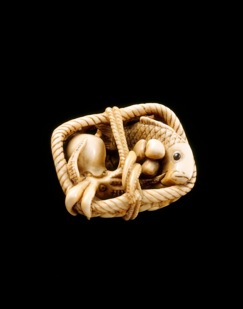 Detail of Netsuke by Unknown