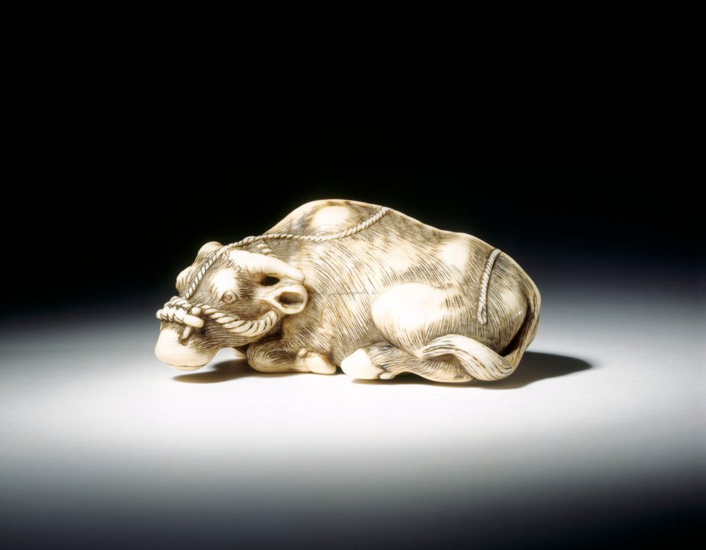 Detail of Netsuke by Tomotada