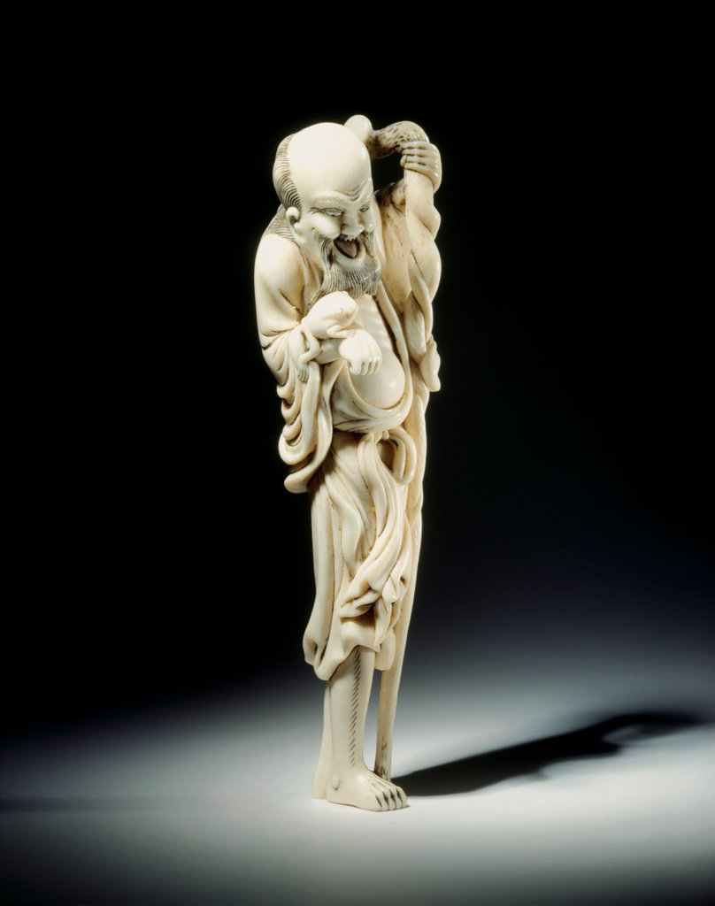 Detail of Netsuke by Unknown