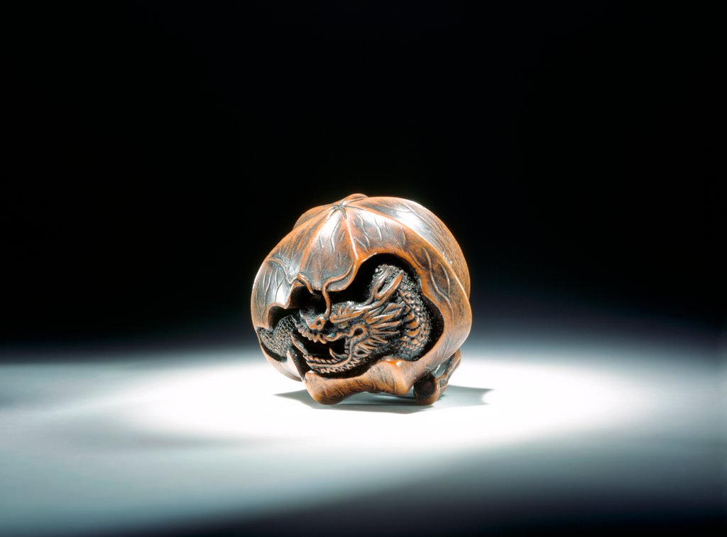 Detail of Netsuke by Toyokazu