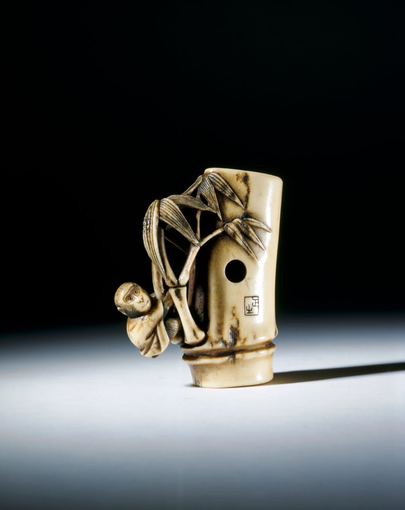 Detail of Netsuke by Masayuki