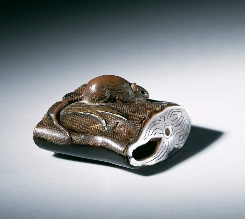 Detail of Netsuke by Ogawa Haritsu