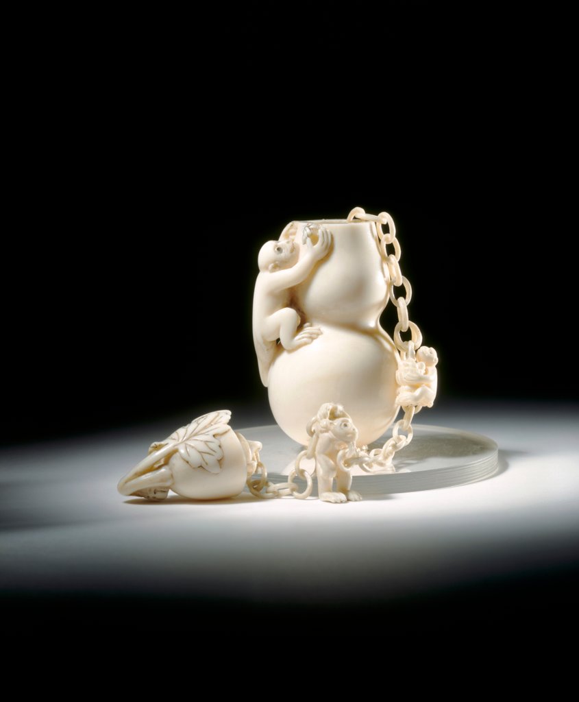 Detail of Netsuke by Unknown
