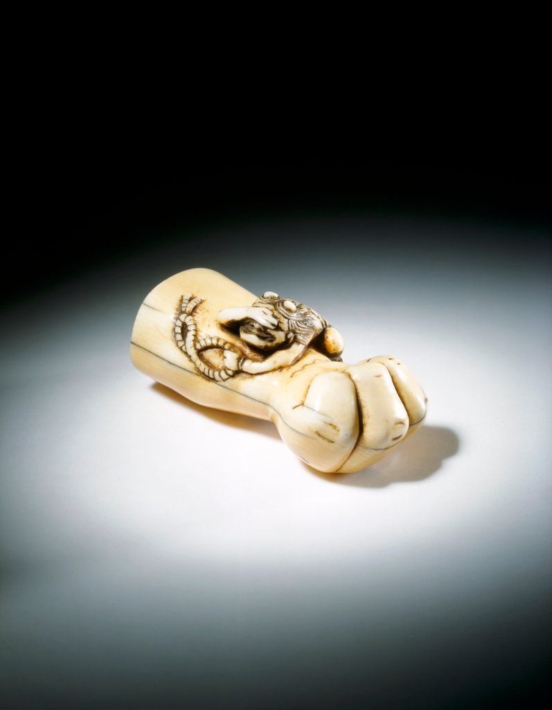Detail of Netsuke by Unknown