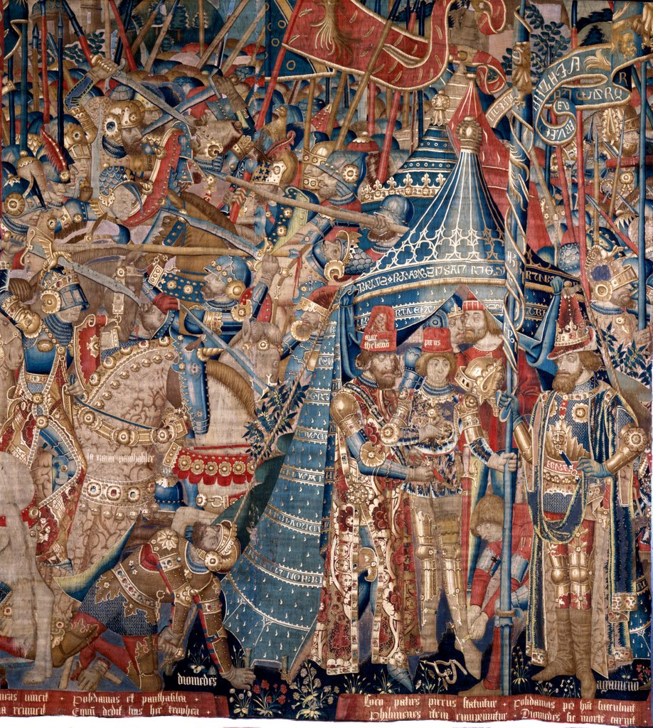 Detail of Tapestry, detail. France, late 15th century by Anonymous