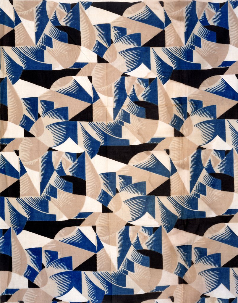 Detail of Furnishing fabric by Pierre Chareau