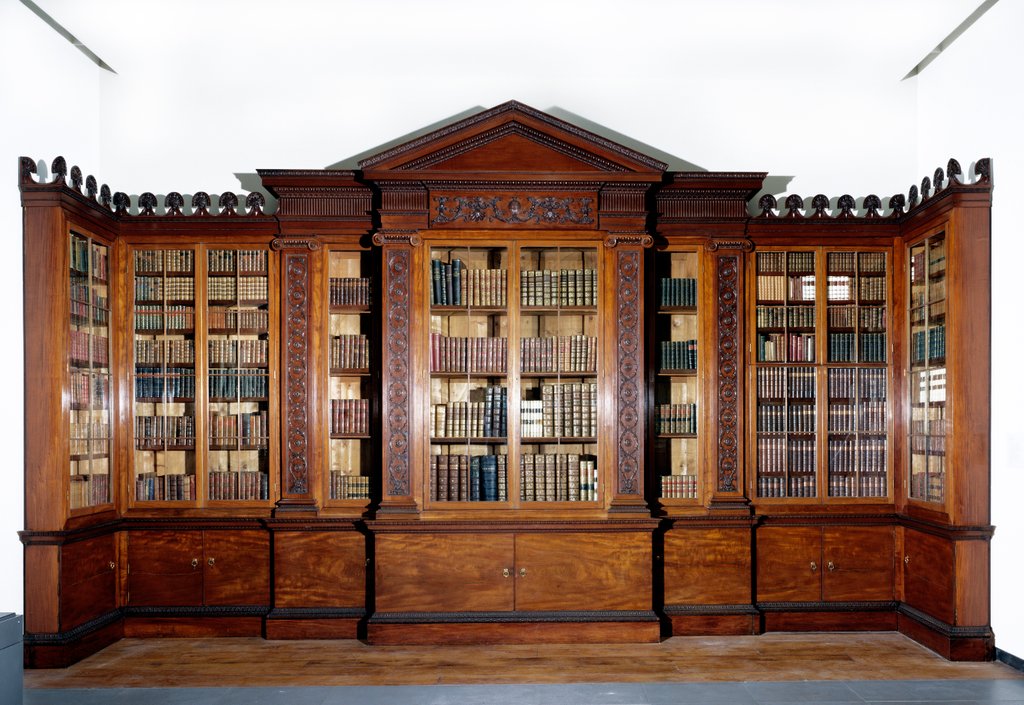 Detail of Bookcase by Robert Adam