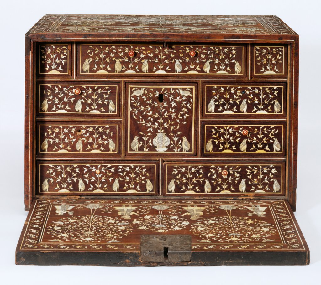 Detail of Cabinet. India, 17th century by Unknown