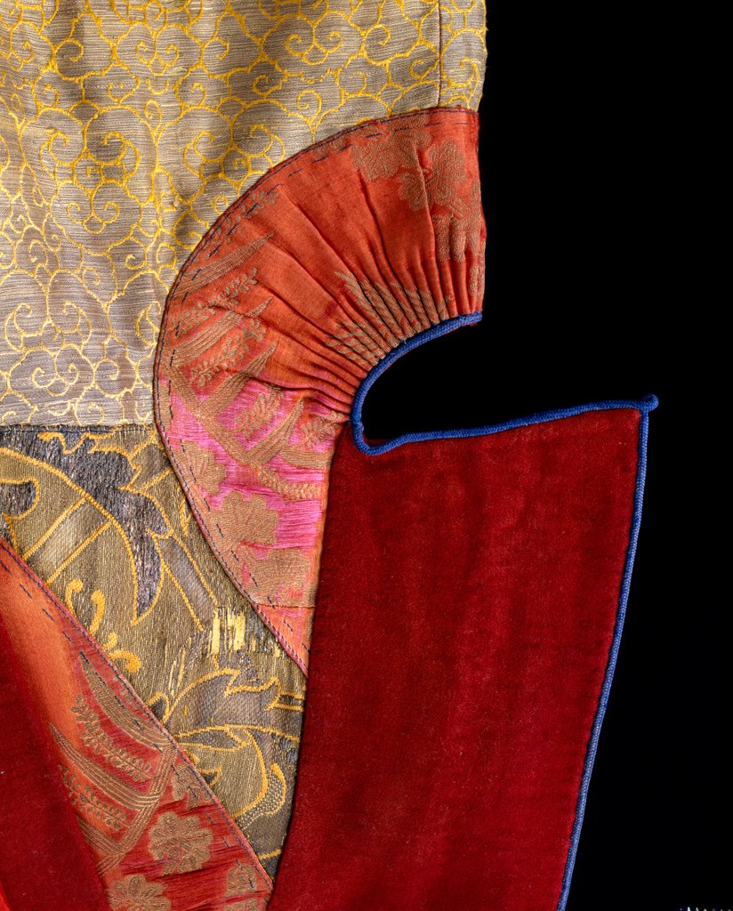 Detail of Jacket for a Tibetan Abbot, detail. Lhasa, Tibet, late 19th century by Unknown