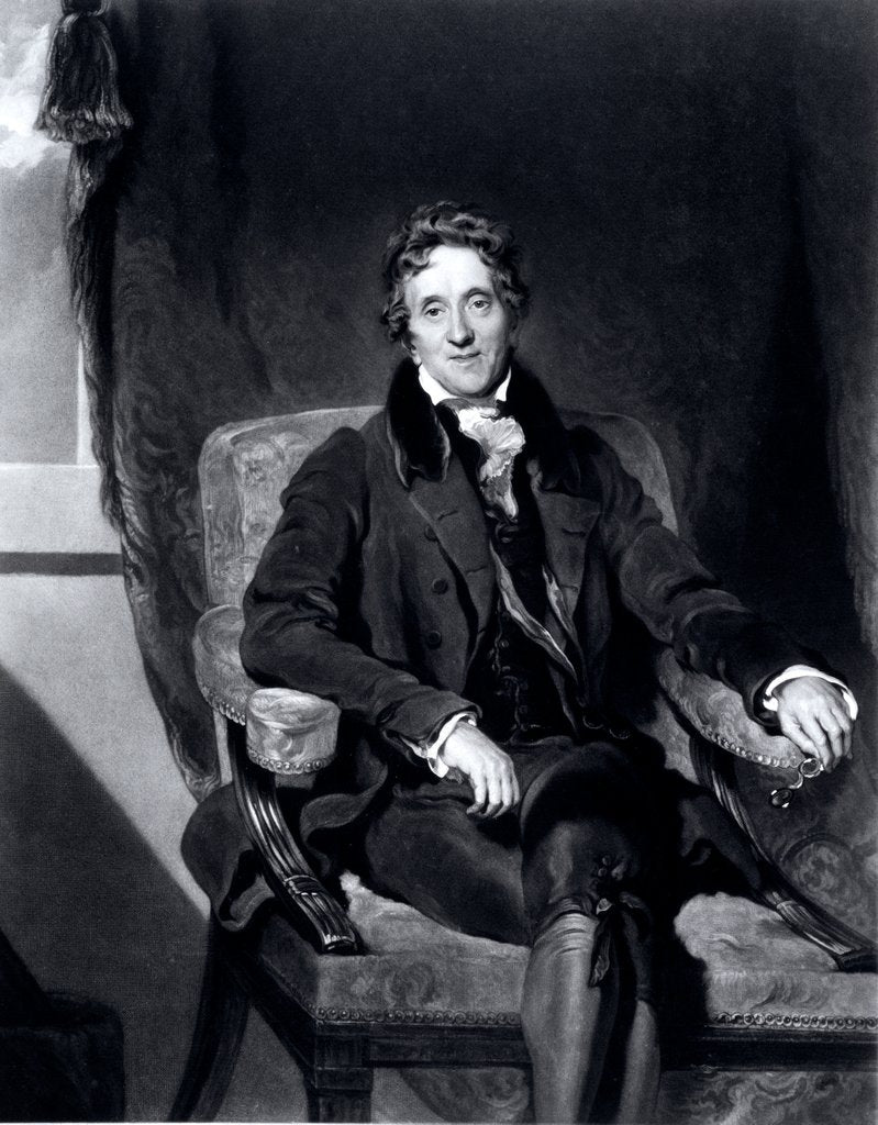 Detail of Sir John Soane by unknown