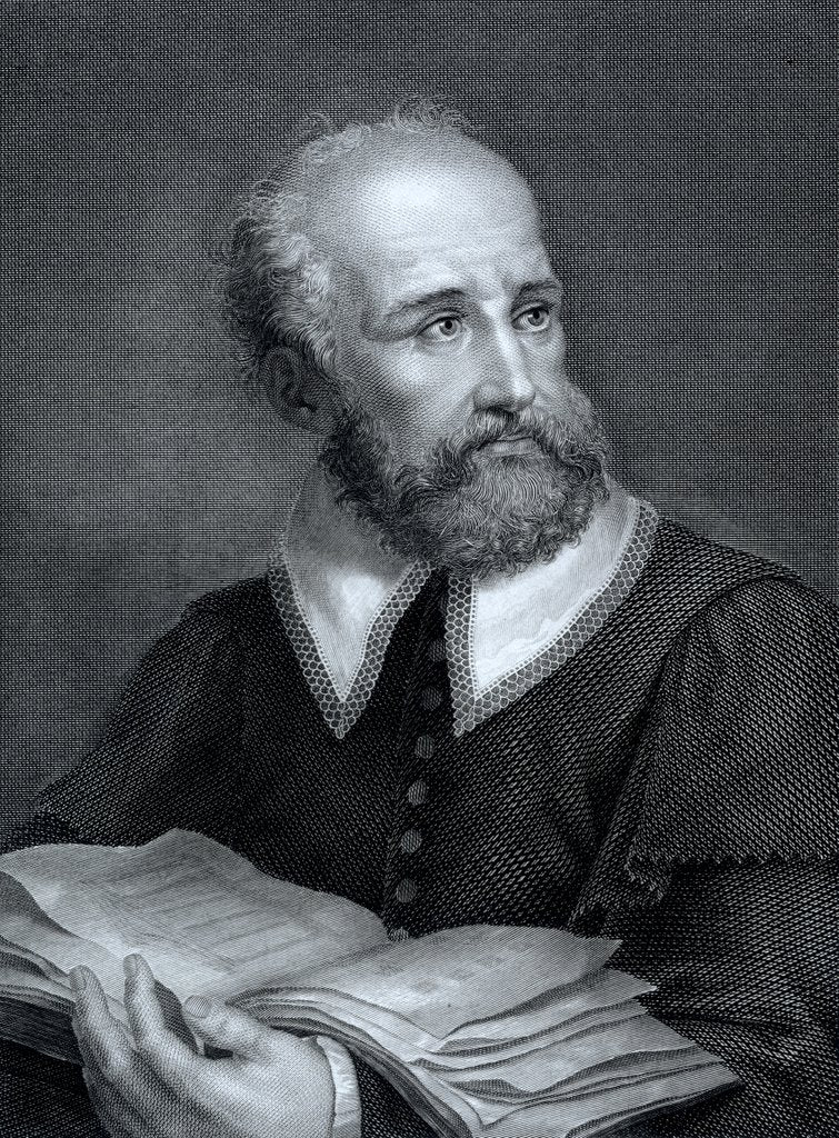 Detail of Andrea Palladio by Vincenzo Raggio