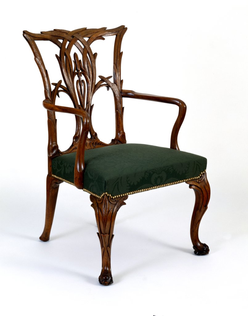 Detail of Armchair. England, mid-18th century by Unknown