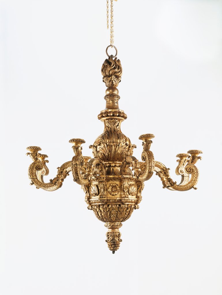 Detail of Chandelier. England, 1730 by William Kent
