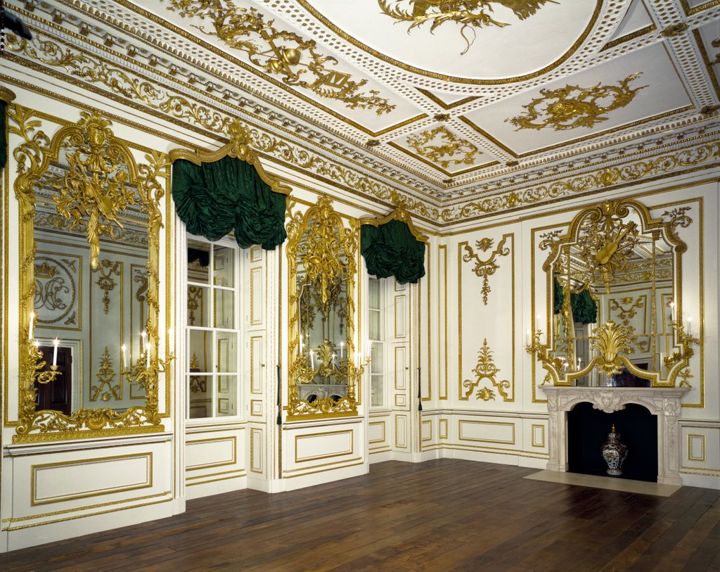 Detail of The Music Room at the Norfolk House by Matthew Brettingham