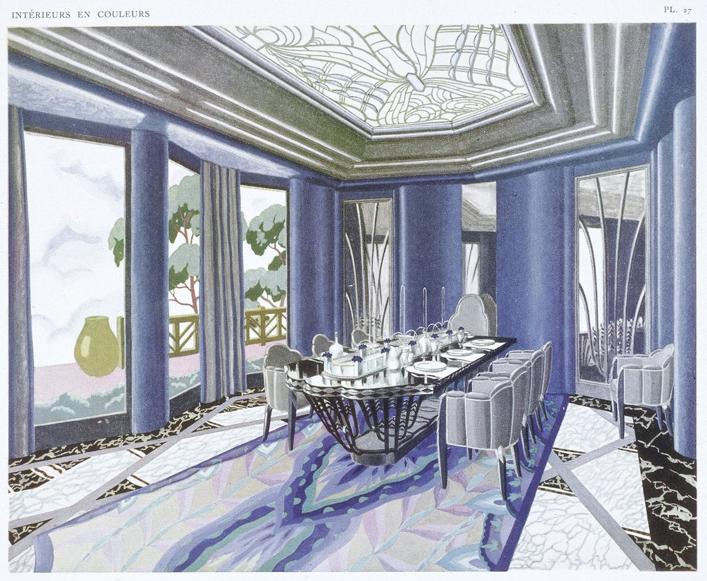 Detail of Salle à Manger by Anonymous