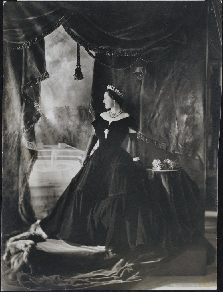 Detail of Queen Elizabeth, The Queen Mother by Cecil Beaton