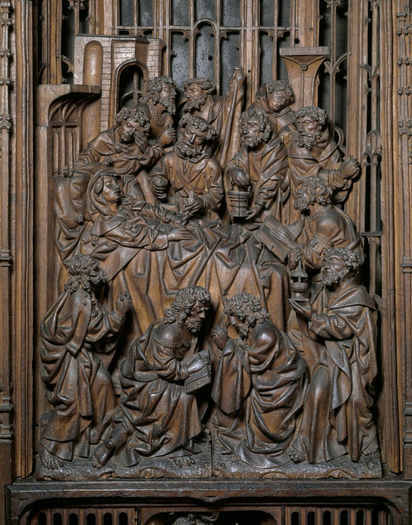 Detail of St. Bavo of Ghent Altarpiece by Unknown