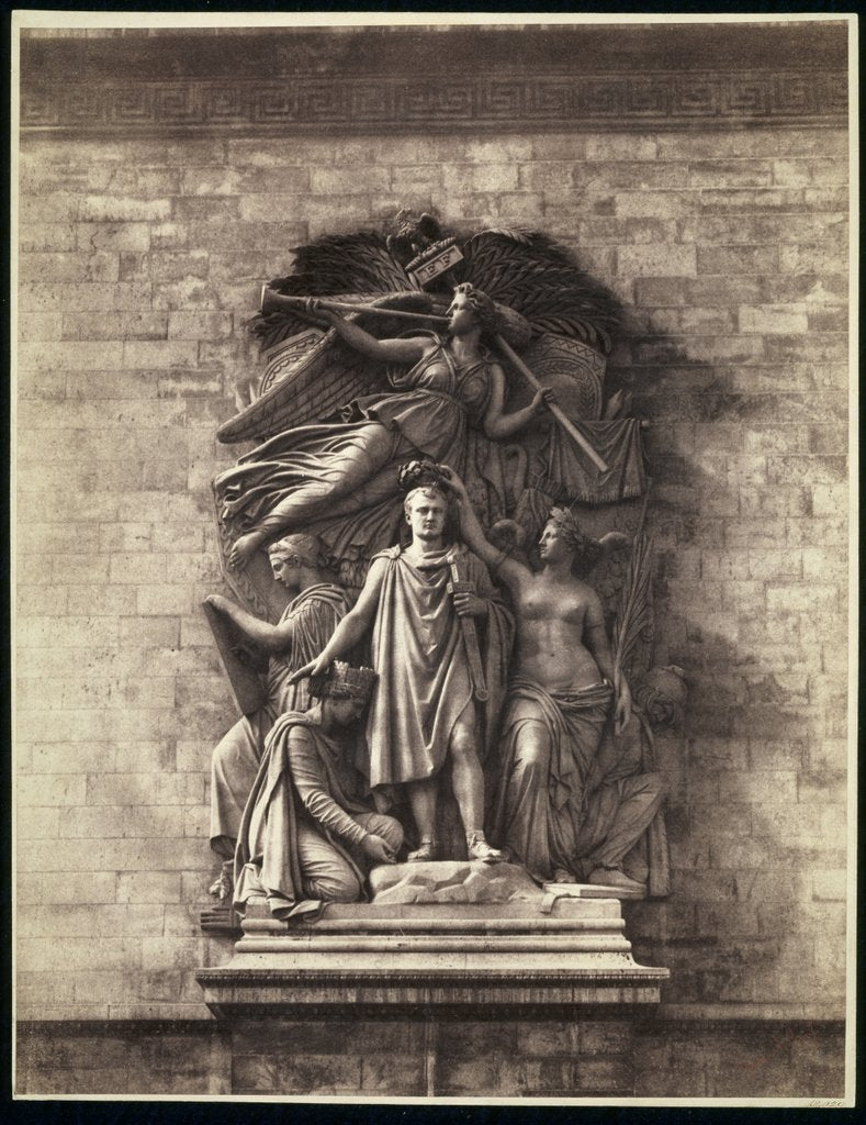 Detail of A Sculptural Group, The Triumph of Napoleon by Unknown