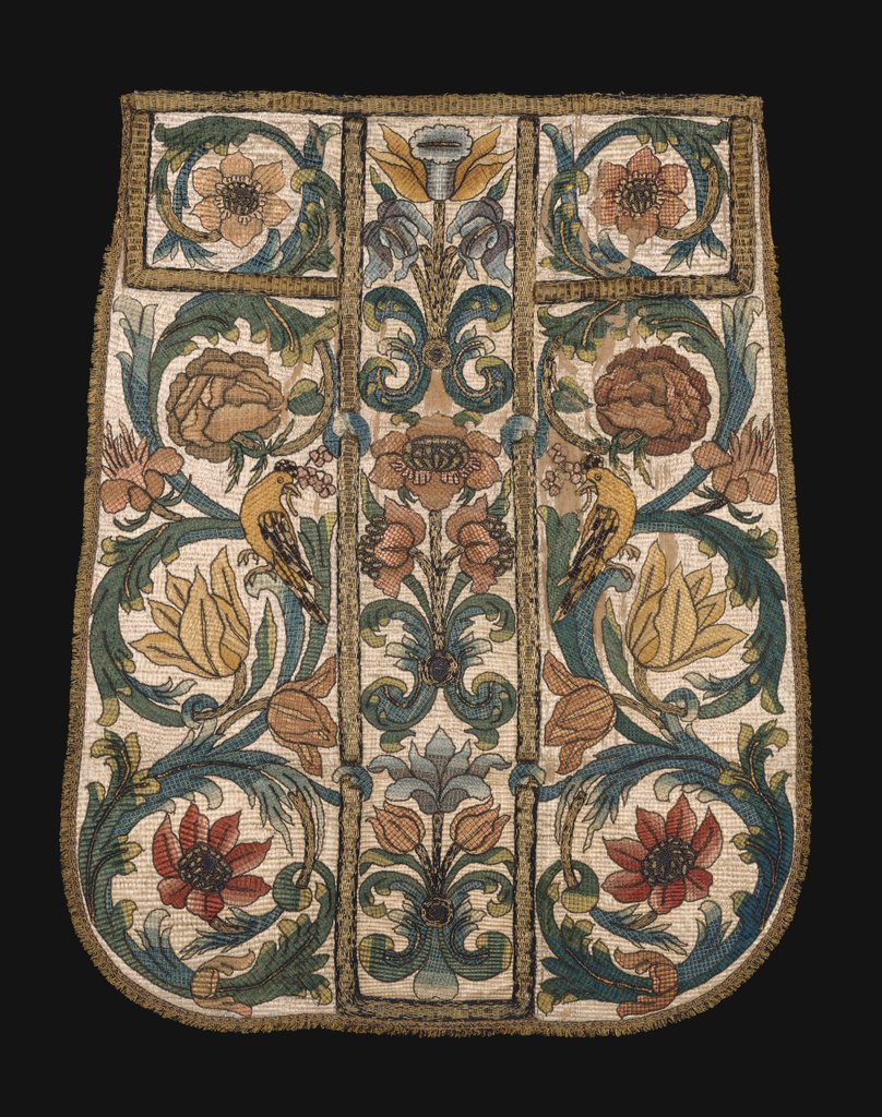 Detail of Chasuble Part. Spain, late 17th century by Unknown